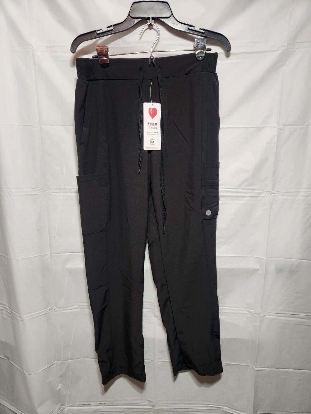 Womens RBX Scrub Pants Black